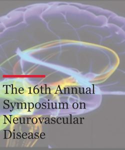 The 16th Annual Symposium on Neurovascular Disease Banner